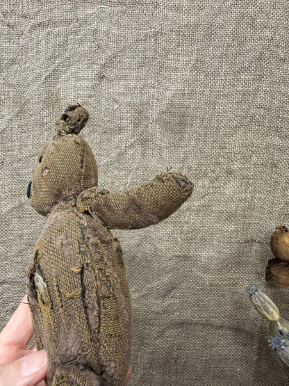 Vintage Worn Teddy Bear The Blind Mole