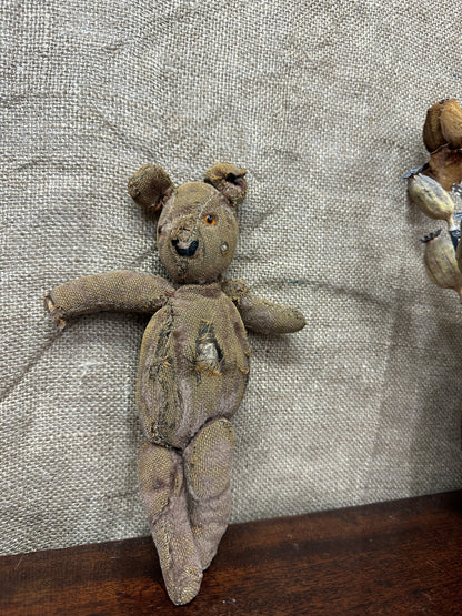 Vintage Worn Teddy Bear The Blind Mole