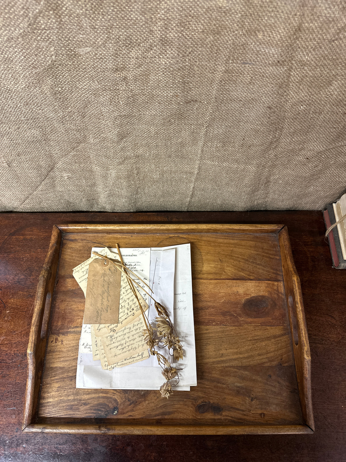 Large Wood Serving Tray