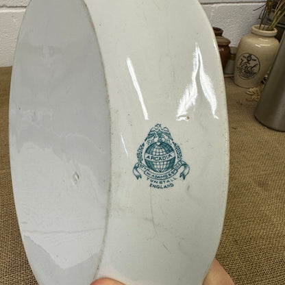 Victorian Tunstall Transferrer-ware Floral Serving Platter