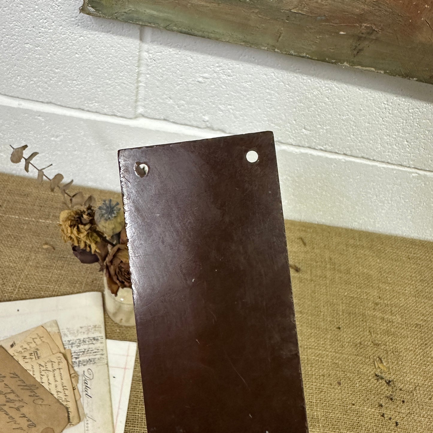 Antique Bakelite Ladies Sign