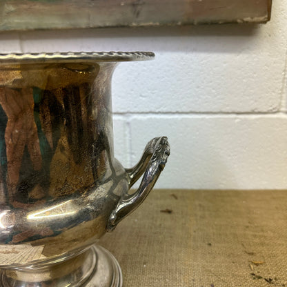 Large Silver Plated Urn