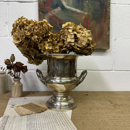 Large Silver Plated Urn