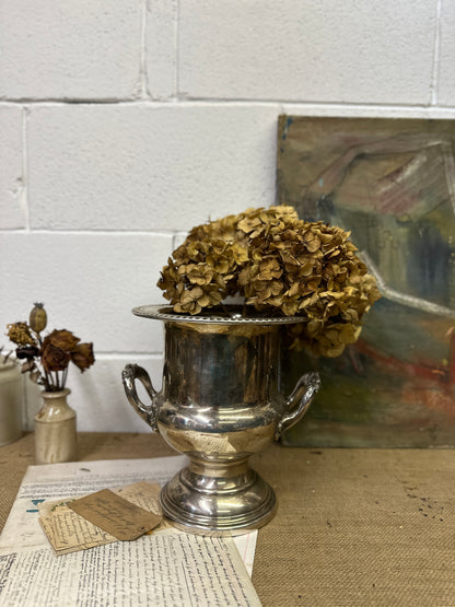 Large Silver Plated Urn