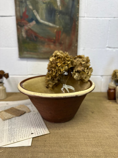 Glazed Antique Diary Confit Bowl