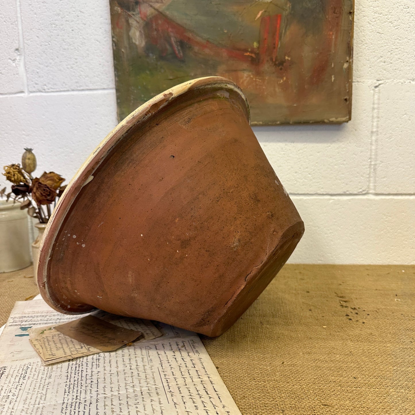 Glazed Antique Diary Confit Bowl