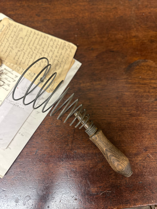 Antique French Spring Whisk