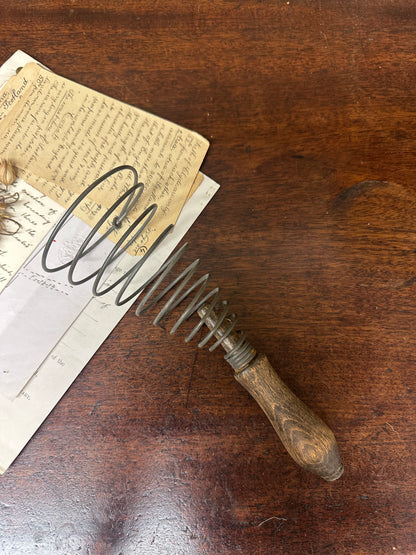 Antique French Spring Whisk