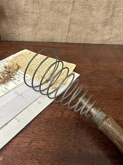 Antique French Spring Whisk