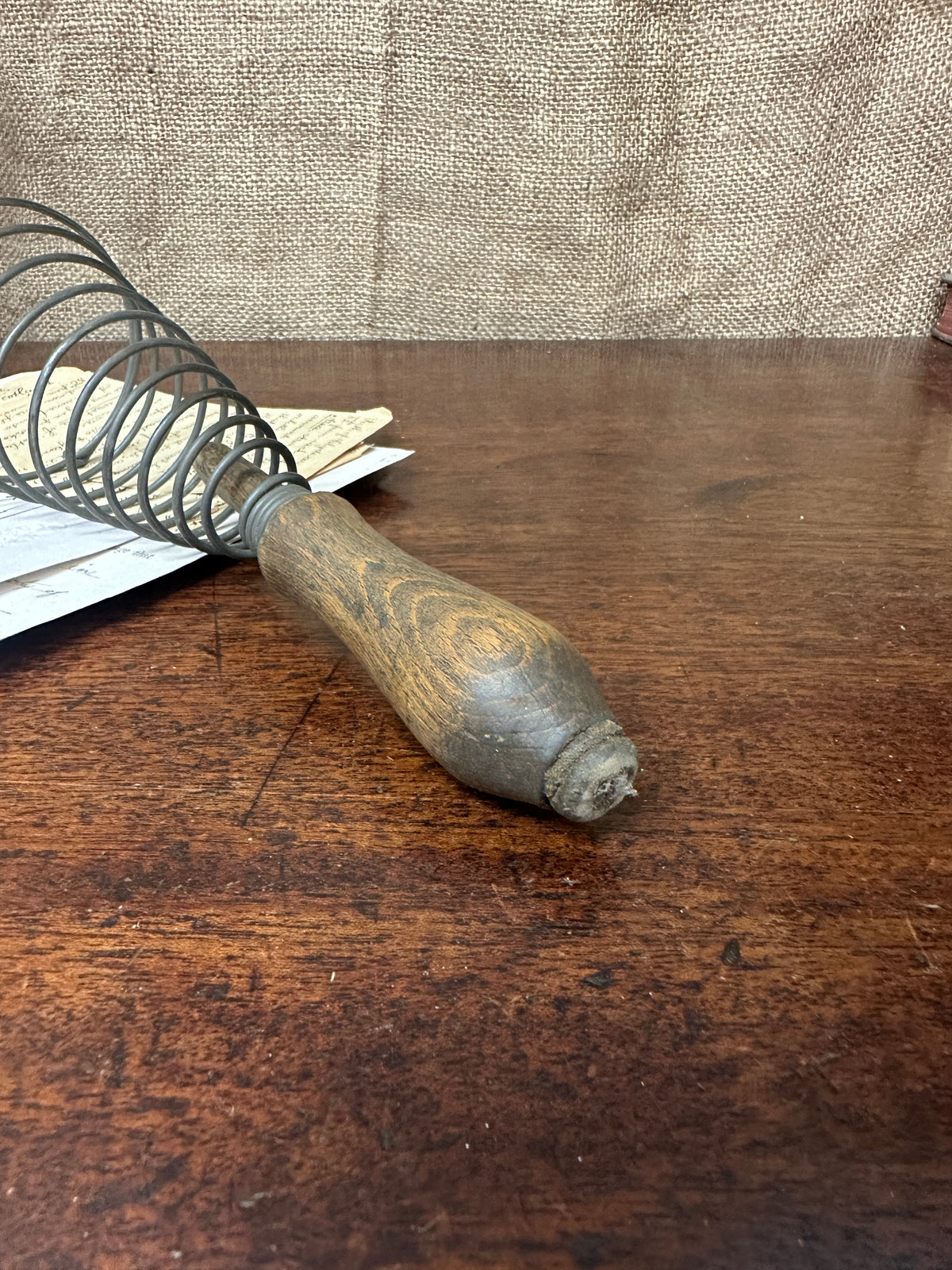 Antique French Spring Whisk