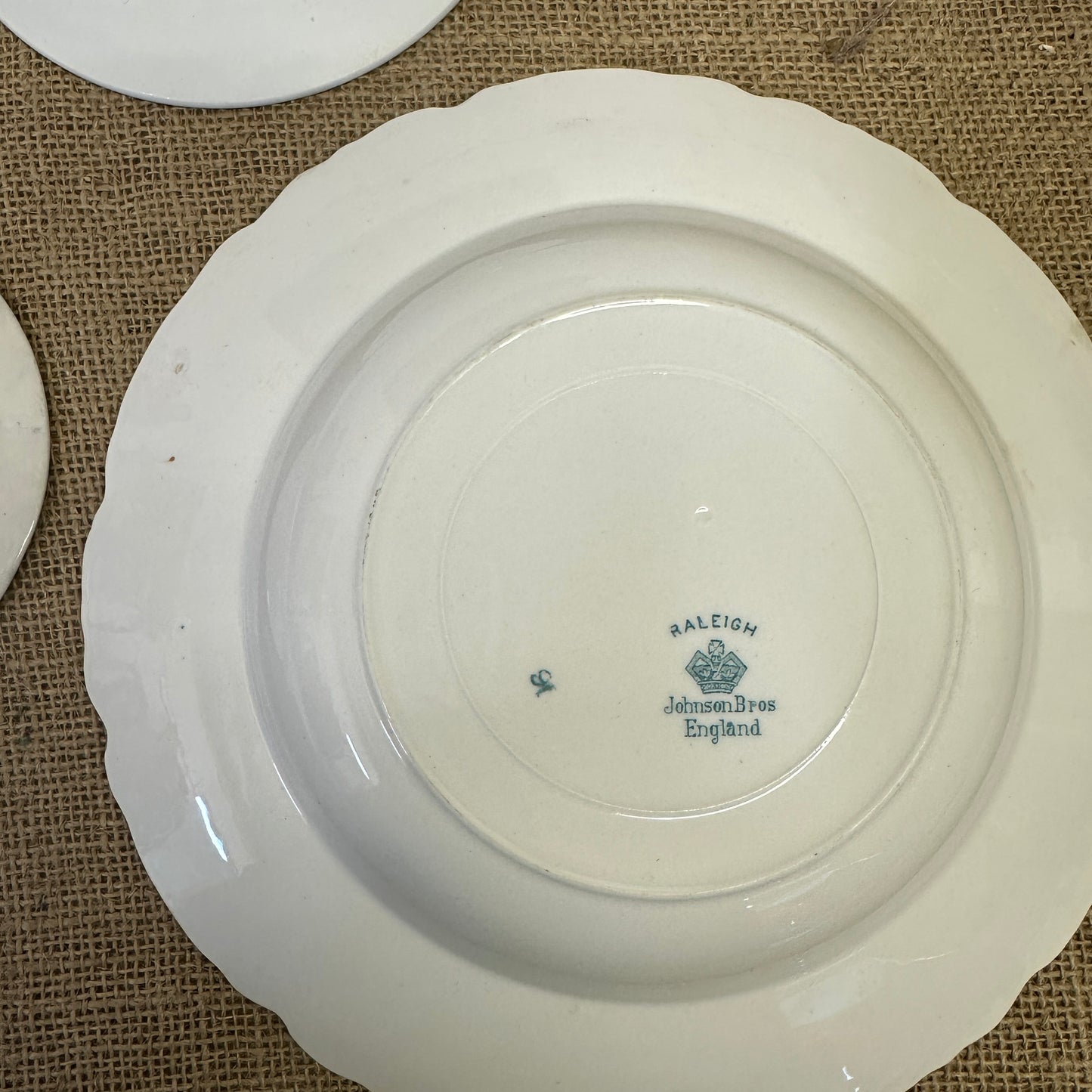 Set of Blue Antique Wall Plates