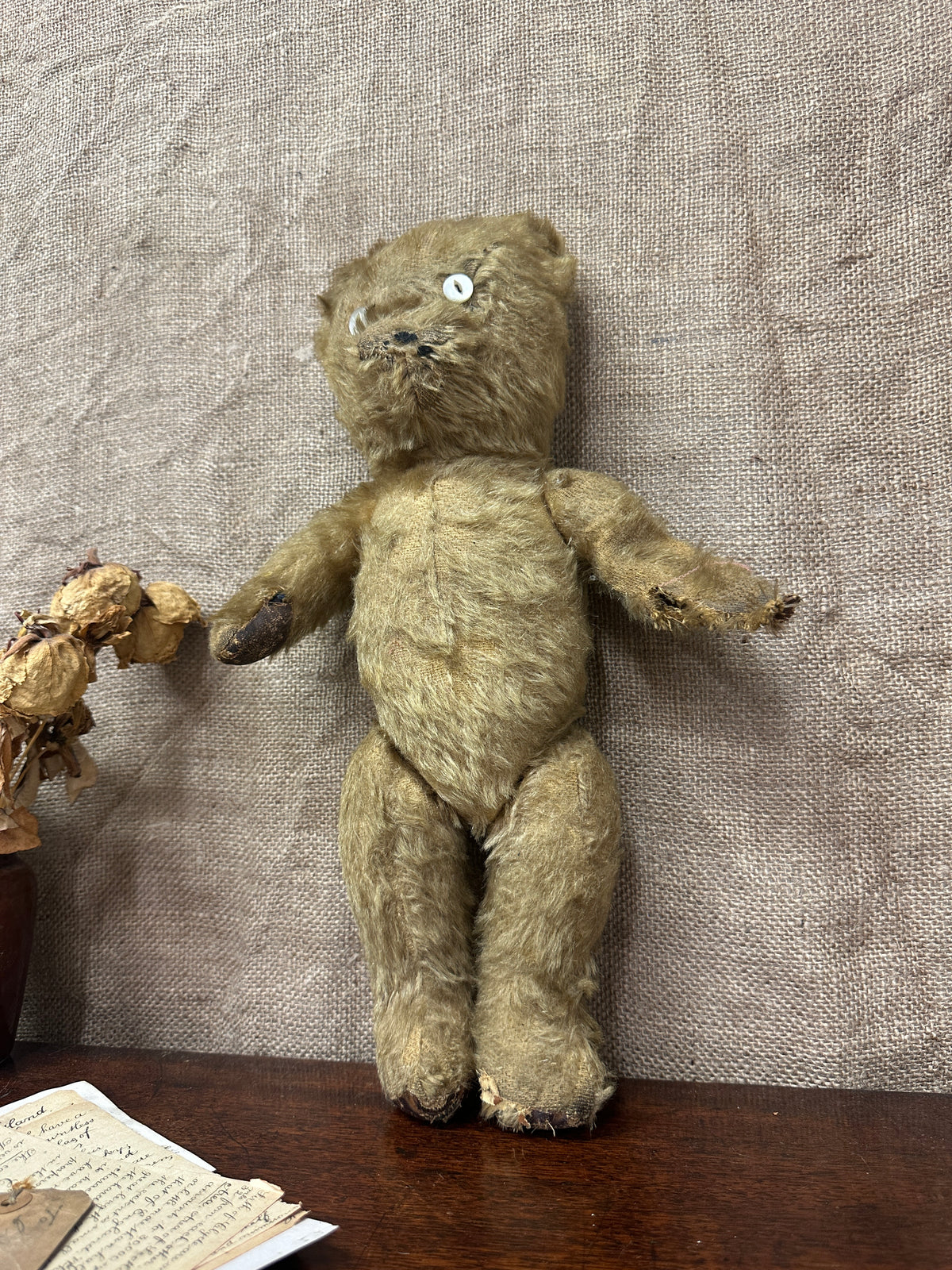 Antique Mohair Teddy Bear