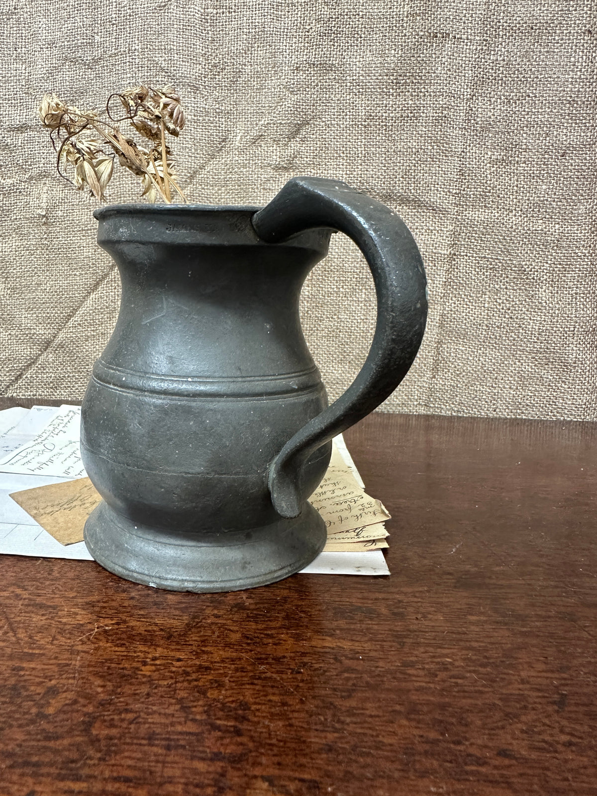 Georgian Tankard Pint James Yates