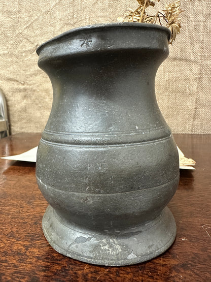 Georgian Tankard Pint James Yates