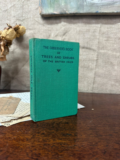 Observer’s book Trees & Shrubs of The British Isles