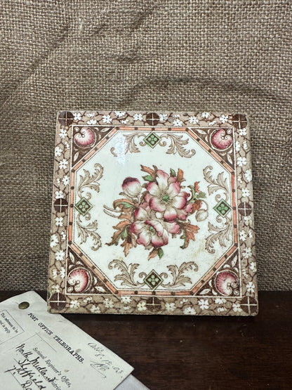 Vintage English Tile - Coaster