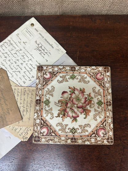 Vintage English Tile - Coaster