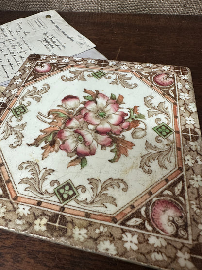 Vintage English Tile - Coaster