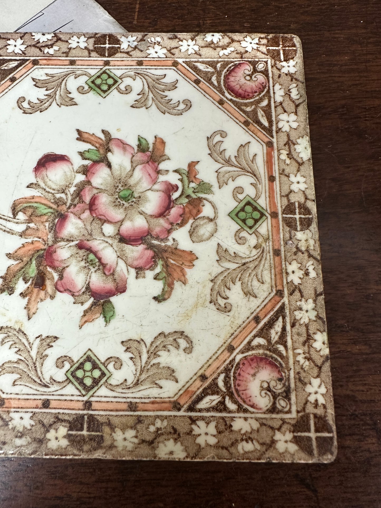 Vintage English Tile - Coaster