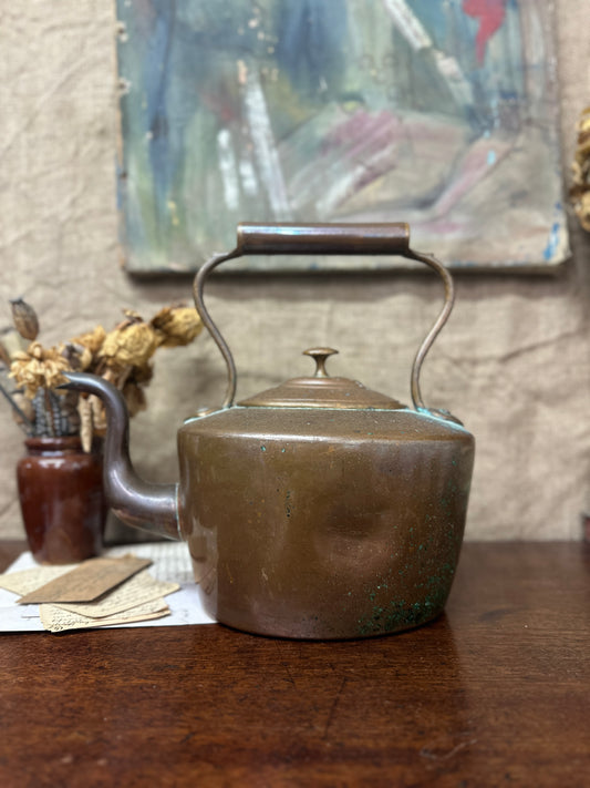 Antique Copper Kettle