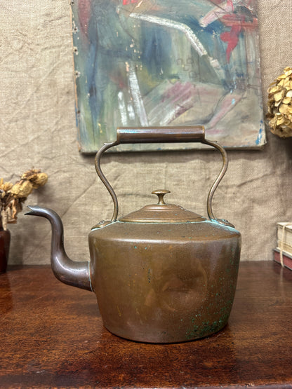 Antique Copper Kettle