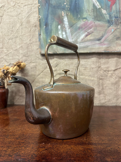 Antique Copper Kettle