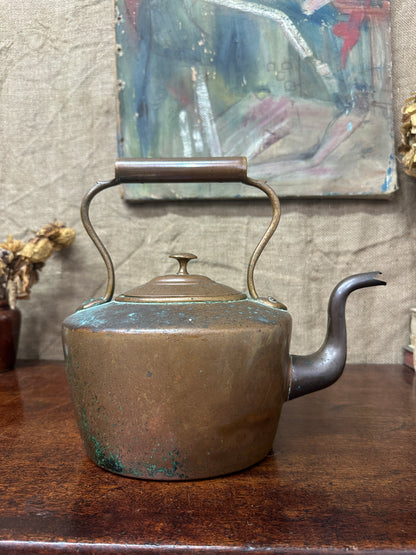 Antique Copper Kettle