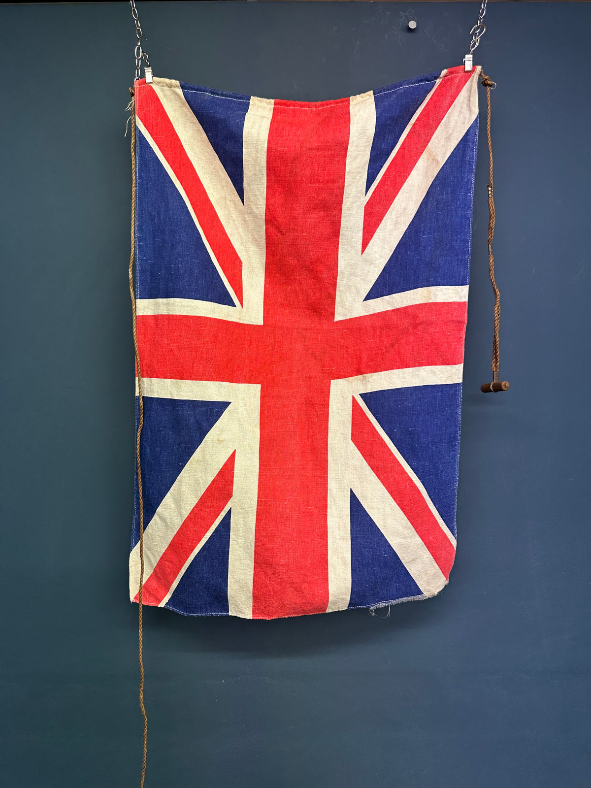 Vintage Cotton Union Jack British Fag