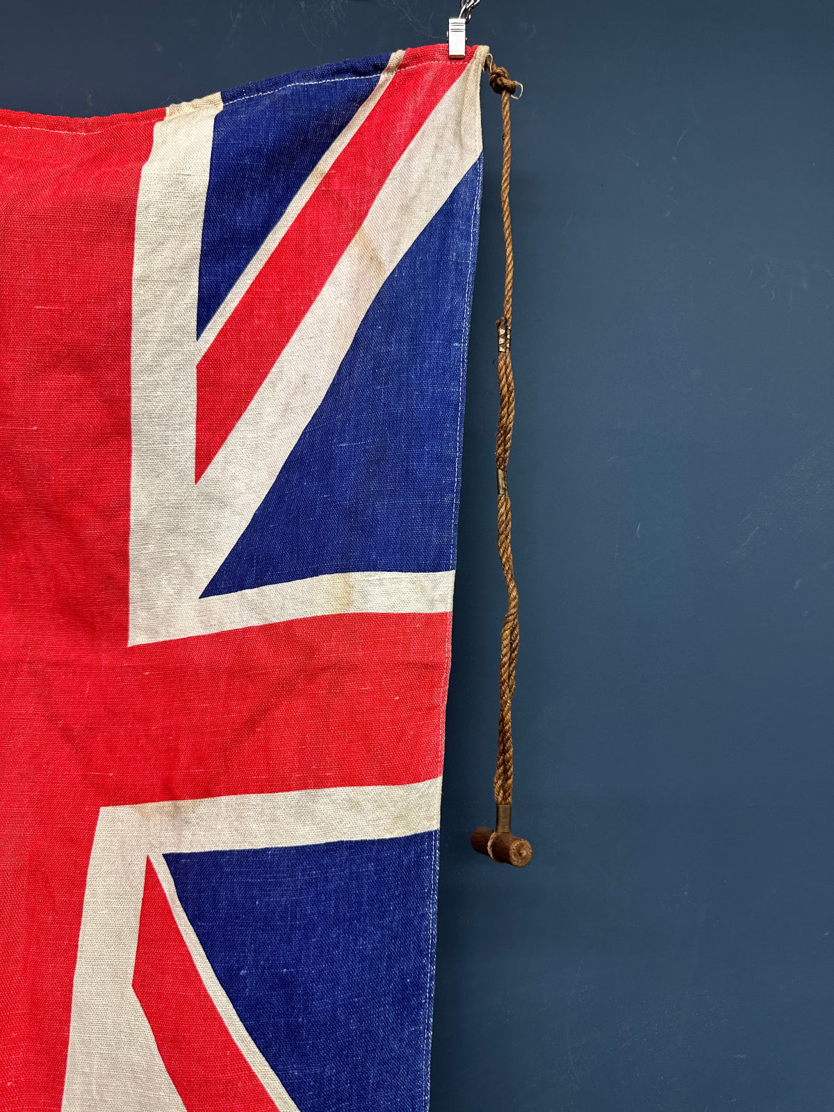 Vintage Cotton Union Jack British Fag