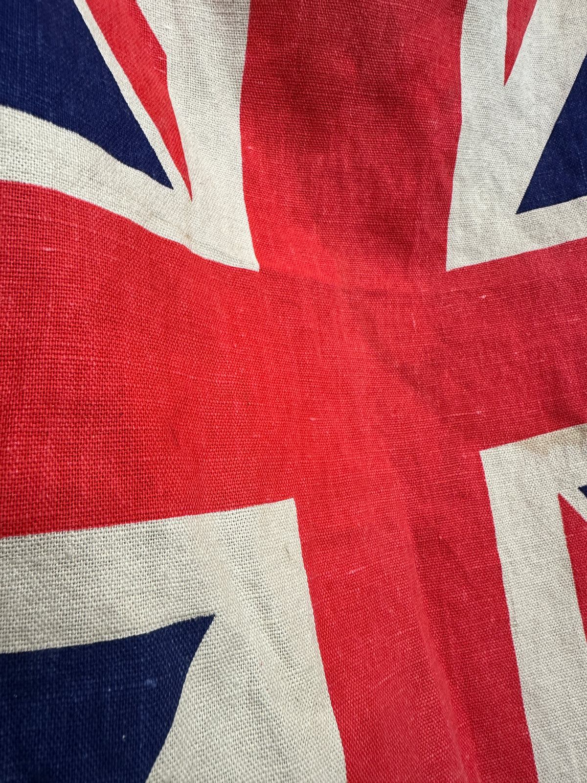 Vintage Cotton Union Jack British Fag