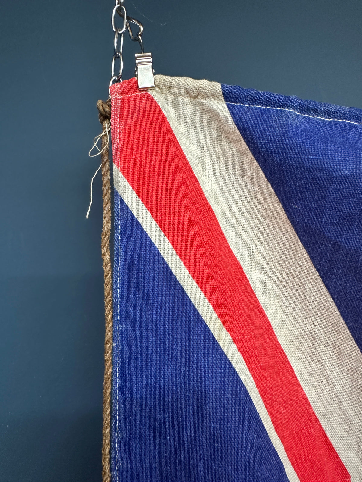 Vintage Cotton Union Jack British Fag
