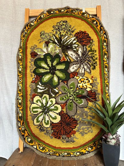 Mid-century Hand knotted Wool Rug