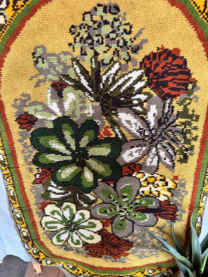 Mid-century Hand knotted Wool Rug