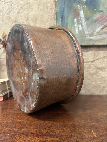 Antique Large Copper Planter