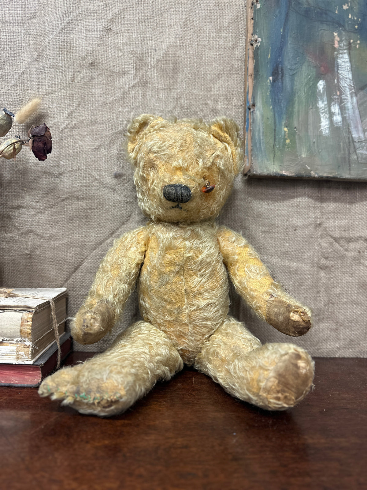 Antique Mohair Teddy Bear Chiltern