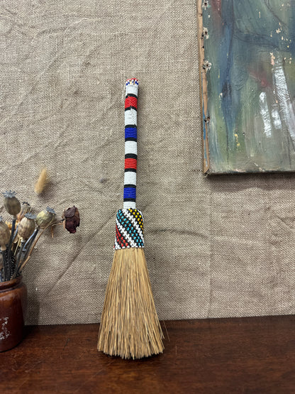 South African Whisk Beaded Broom