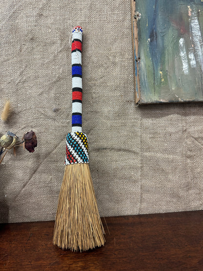 South African Whisk Beaded Broom