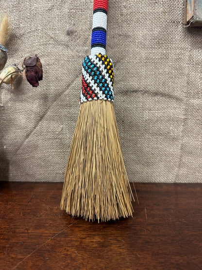 South African Whisk Beaded Broom