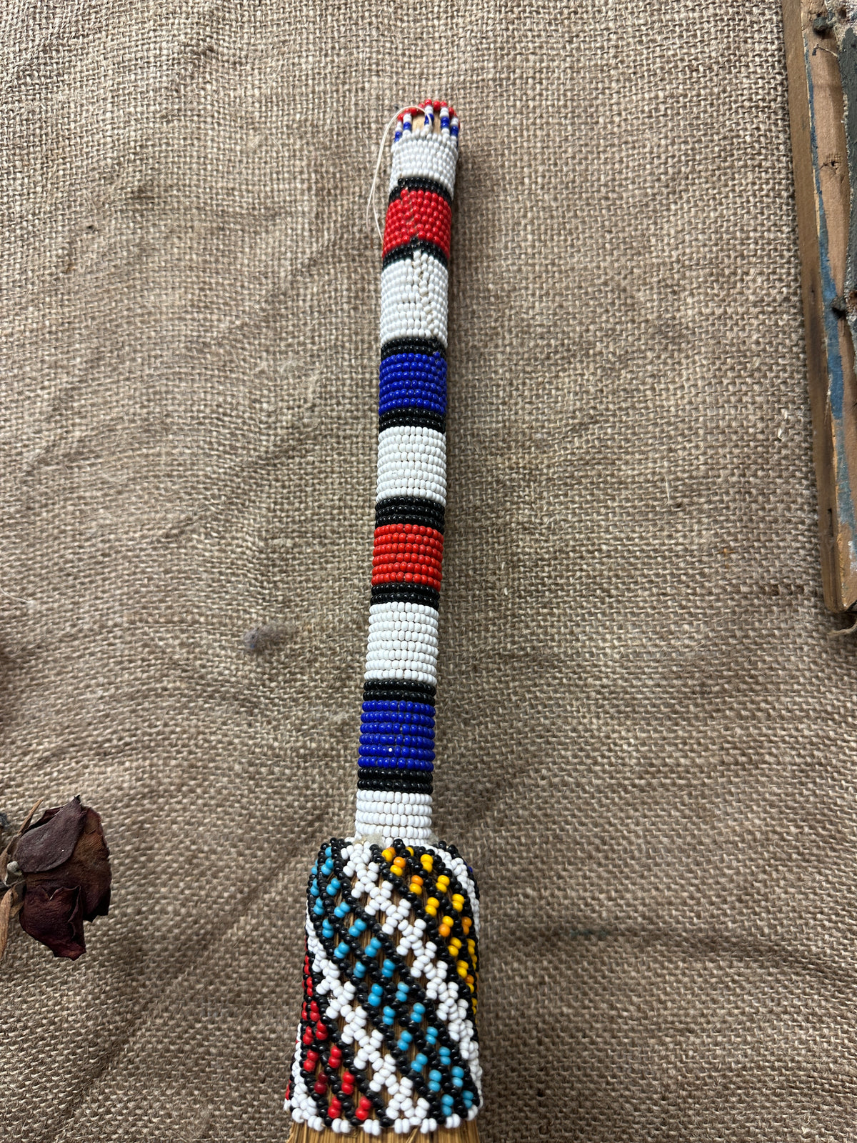 South African Whisk Beaded Broom