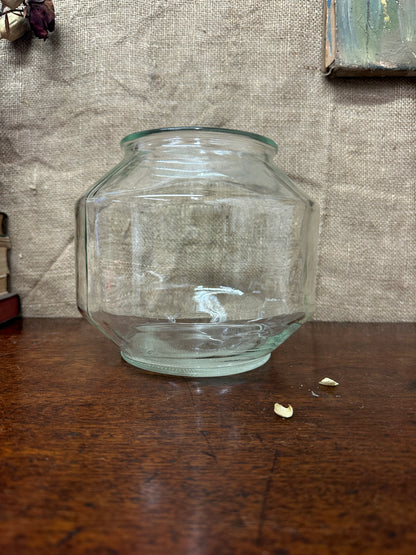 Glass Vase Jar Octagon Terrarium