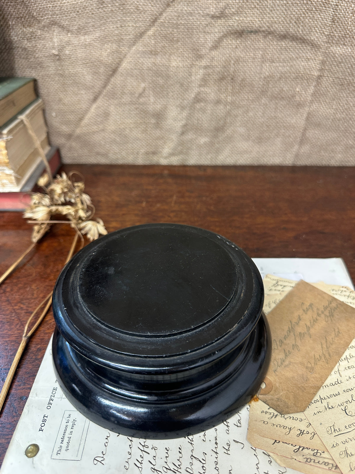 Antique Wooden Display Stand Plinth/Pedestal