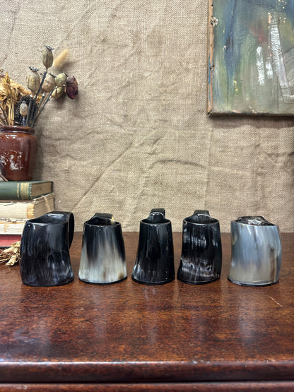 Horn Mugs Set