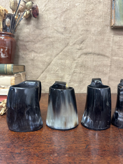 Horn Mugs Set
