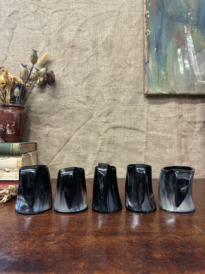 Horn Mugs Set