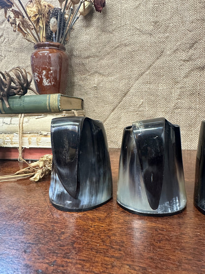 Horn Mugs Set