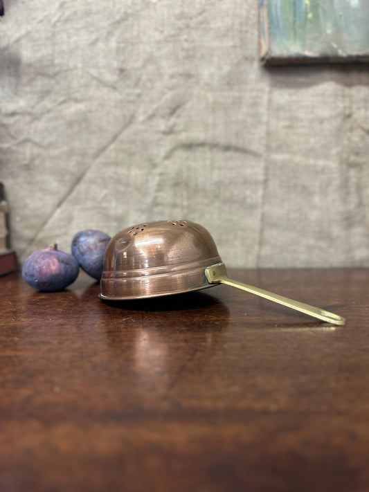 Italian Copper Colander Strainer