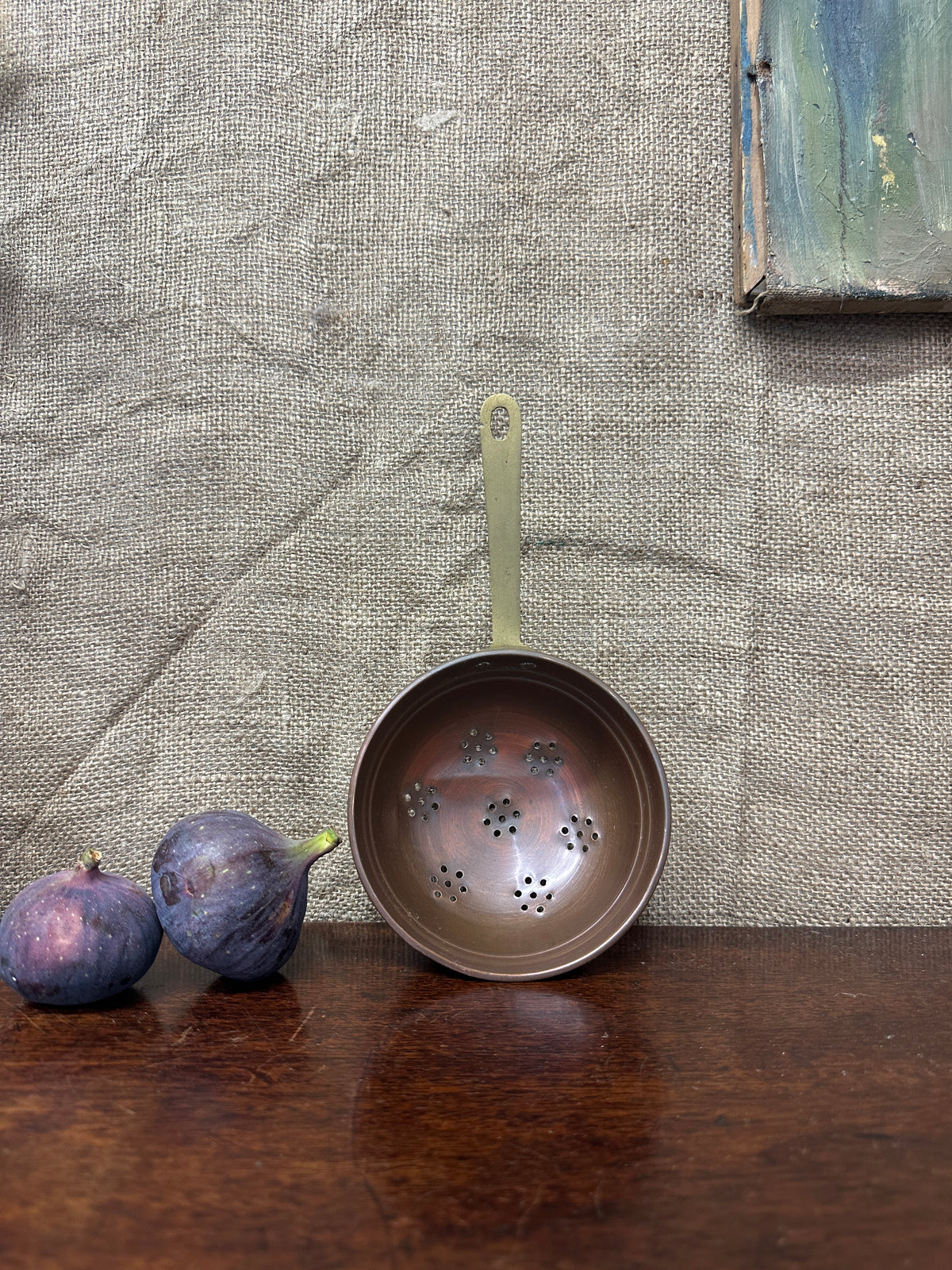 Italian Copper Colander Strainer