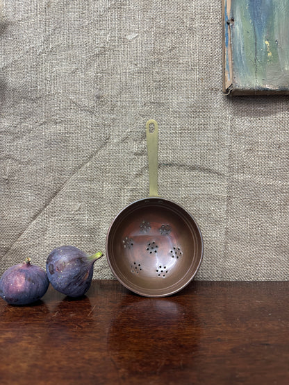 Italian Copper Colander Strainer
