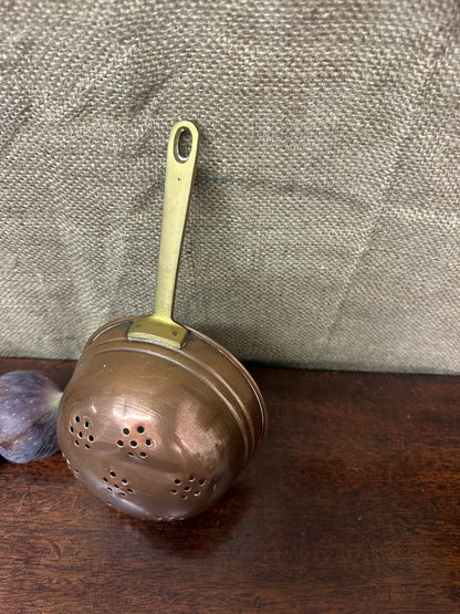 Italian Copper Colander Strainer