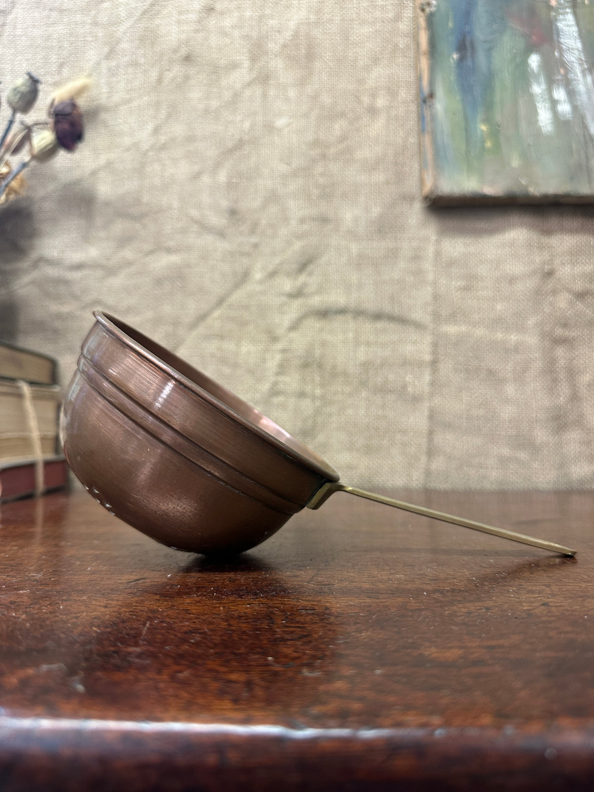 Italian Copper Colander Strainer